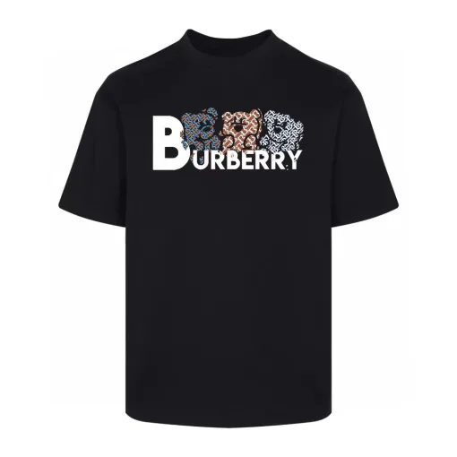 Bestseller Burberry Kurzarm Weiß Baumwolle Gewaschen Luxus