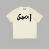 Premium Qualität Gucci Kurzarm Schwarz Baumwolle Luxus