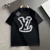 Premium Qualität Balenciaga Kurzarm Schwarz Print Luxus