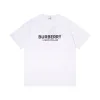 Bestseller: Burberry Kurzarm-Logo-Stil aus weißer Baumwolle