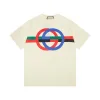 Premium Gucci Kurzarm Schwarz Baumwolle Luxus