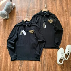Hochwertiges Langarmshirt von Ralph Lauren aus Baumwolle im klassischen Stil