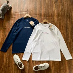 Bestseller The North Face Langarmshirts aus weißer Baumwolle, Freizeitkollektion