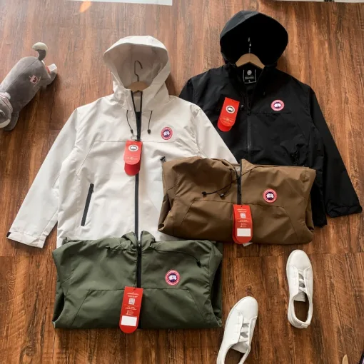 Luxuriöse Canada Goose Mäntel Grün Classic Collection