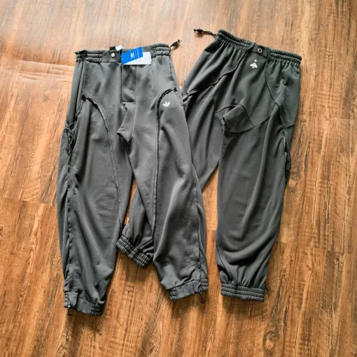 Luxus Adidas Hose Grau Strick Casual Kollektion