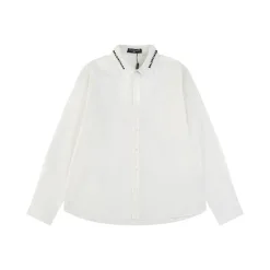 Bestseller Balenciaga Hemd Weiß Baumwolle Klassisch Luxus