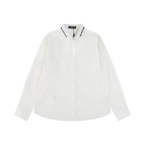 Bestseller Balenciaga Hemd Weiß Baumwolle Klassisch Luxus
