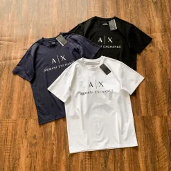 Hochwertige Armani Kurzarm Baumwolle Casual Style