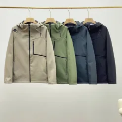 Premium Qualität Mammut Mäntel Schwarz Fleece Luxus