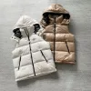 Premium Qualität Moncler Weste Weiß Nylon Monogramm Luxus