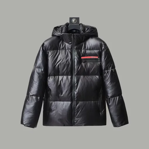Hochwertige Prada Jacken Weiße Polyester Kollektion