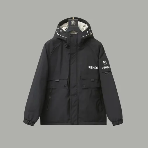 Bestseller Fendi Jacken Weiße Polyester Kollektion