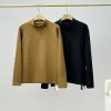 Hochwertiges Descente Langarm-Fleece in Braun aus der Urban Collection