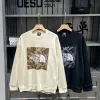 Hochwertige The North Face Sweatshirts Black Fleece Print Kollektion