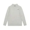 Luxus Ralph Lauren Pullover Mehrfarbige Wolle Bestickt Luxus