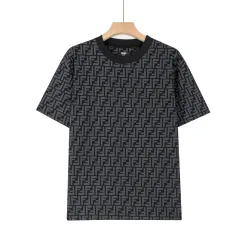Premium Fendi Kurzarm Baumwolle Klassisch Luxus