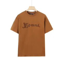 Premium-Kollektion mit Baumwolldruck und kurzen Ärmeln von Louis Vuitton