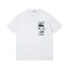 Luxus Dior Kurzarm Weiß Baumwolle Logo Stil