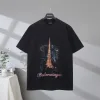 Premium Qualität Balenciaga Kurzarm Baumwolle Klassischer Luxus