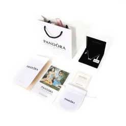 Hochwertige Halskette im Pandora-Stil