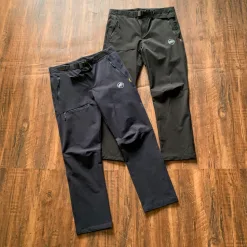 Premium Mammut Hose Black Fleece Casual Kollektion