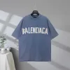 Premium Qualität Balenciaga Kurzarm Gelb Baumwolle Klassischer Stil