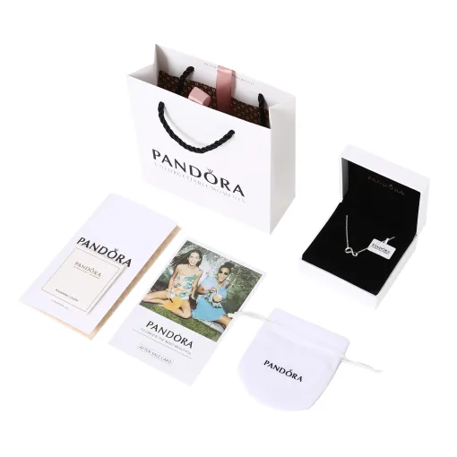 Premium-Halskette im Pandora-Stil