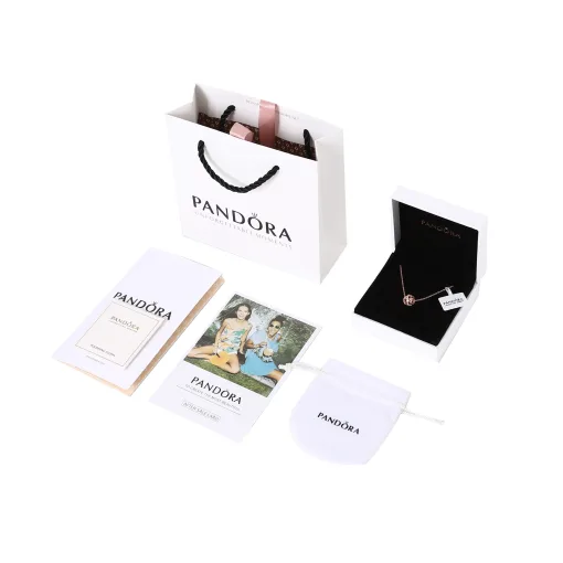 Luxuriöse Pandora Halskette Gold Kollektion