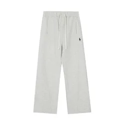 Hochwertige Ralph Lauren Hose Grau Nylon Solid Kollektion