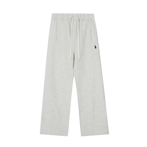 Hochwertige Ralph Lauren Hose Grau Nylon Solid Kollektion