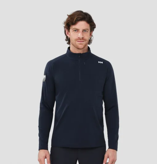 Premium Qualität Helly Hansen Langarmshirt Grünes Leder Classic Collection