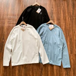 Luxury Express Langarmshirt aus weißer Baumwolle mit Grafik