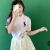Premium Qualität Ralph Lauren Kurzarm Weiß Klassischer Luxus