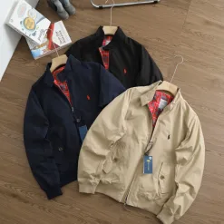 Bestseller Ralph Lauren Jacke Schwarz Atmungsaktive Kollektion