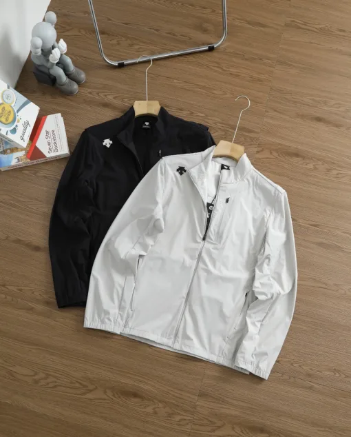 Premium Descente Jacke Schwarz Atmungsaktive Kollektion
