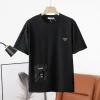 Bestseller Prada Kurzarm Weiß Baumwolle Classic Kollektion