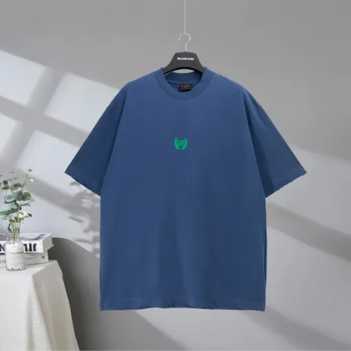 Luxus Balenciaga Kurzarm Grün Baumwolle Klassischer Stil