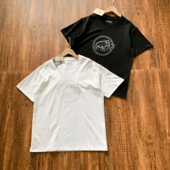 Hochwertige Mammut Kurzarm-Logo-Kollektion aus weißem Polyester