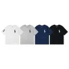 Luxus Ralph Lauren T-Shirts Schwarz Bestickter Stil
