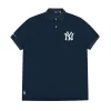 Bestseller Ralph Lauren Kurzarm Grau Bestickt Luxus