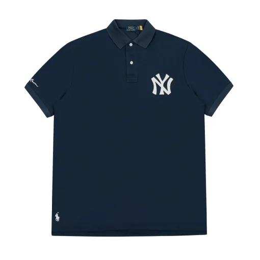 Bestseller Ralph Lauren Kurzarm Grau Bestickt Luxus