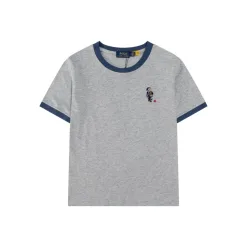 Premium Ralph Lauren Kurzarm Sky Embroidered Luxury