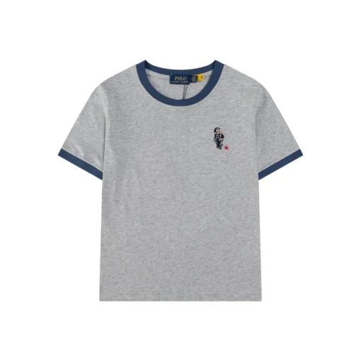 Premium Ralph Lauren Kurzarm Sky Embroidered Luxury