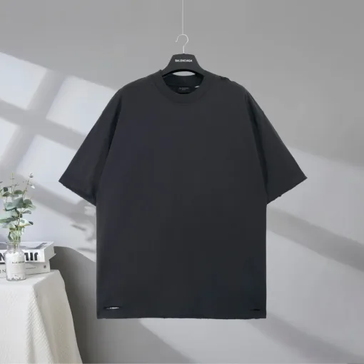 Balenciaga Kurzarm-Baumwolle in Premiumqualität, klassische Kollektion