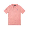 Premium Ralph Lauren Kurzarm Blau Klassischer Stil