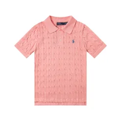 Premium Ralph Lauren Kurzarm Blau Klassischer Stil