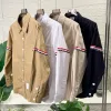 Hochwertiges Thom Browne Hemd im Black Style