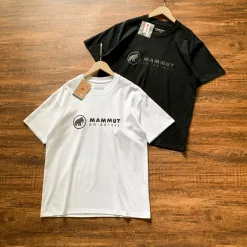Premium Mammut Short Sleeves Black Logo Kollektion