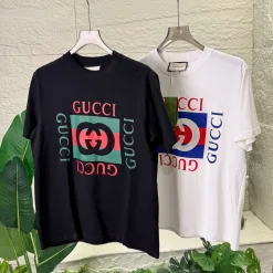 Bestseller Gucci Kurzarm Schwarz Eleganter Stil