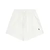 Hochwertige Ralph Lauren Shorts in schwarzem Nylon mit Logo-Design